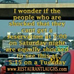 Restaurant humor