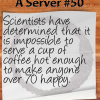 hot coffee senior citizen