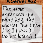 Waiter wine key